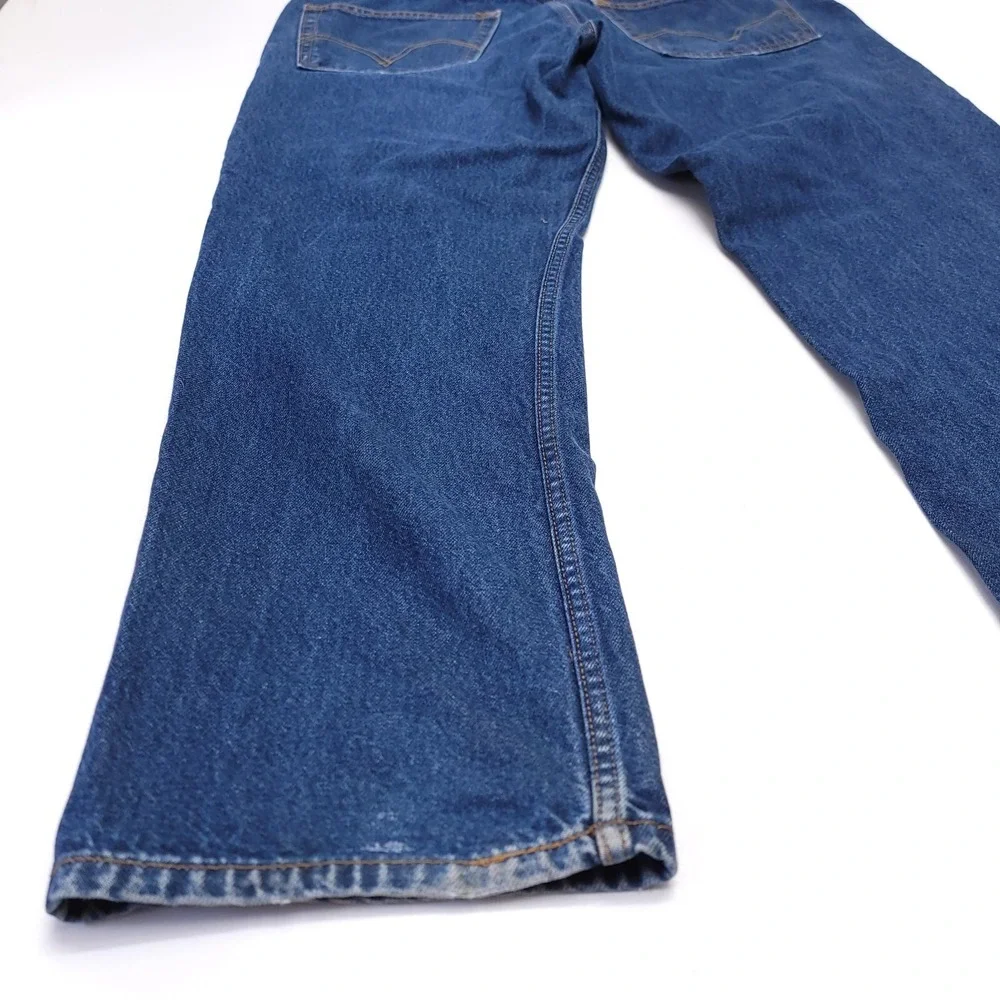 Levi's 505 Jeans Men's 40x30‎ Blue Denim Regular Fit Wpl-423 Red Tab